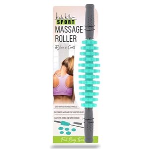 Nicole Miller Muscle Roller, 16.5" Body Massage Back Leg Muscle Roller Stick